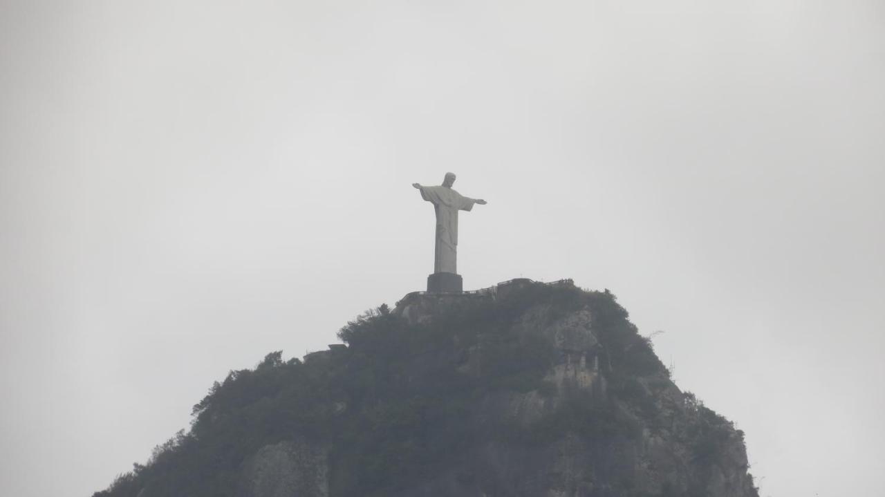 Loft Com Vista Para O Cristo Redentor A 50M Metro E 500M Praia De Copacabana - Cama Queen E Cozinha 리오데자네이루 외부 사진